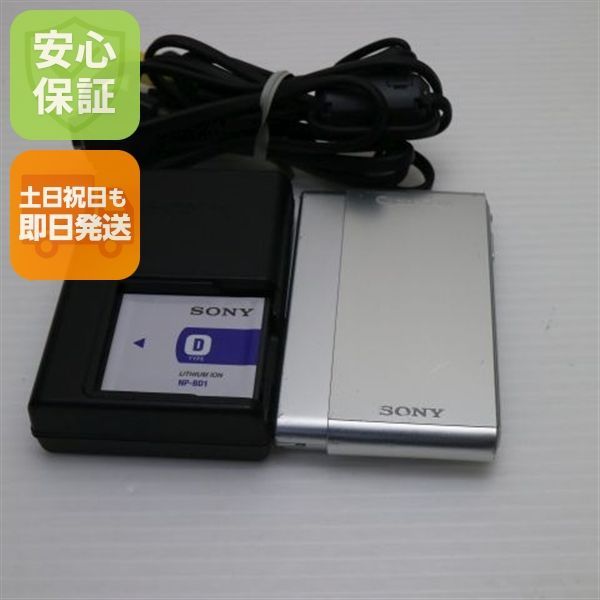 Cyber-shot DSC-T77 シルバー SONY デジカメ デジタルカメラ 本体 土日祝発送OK 05000