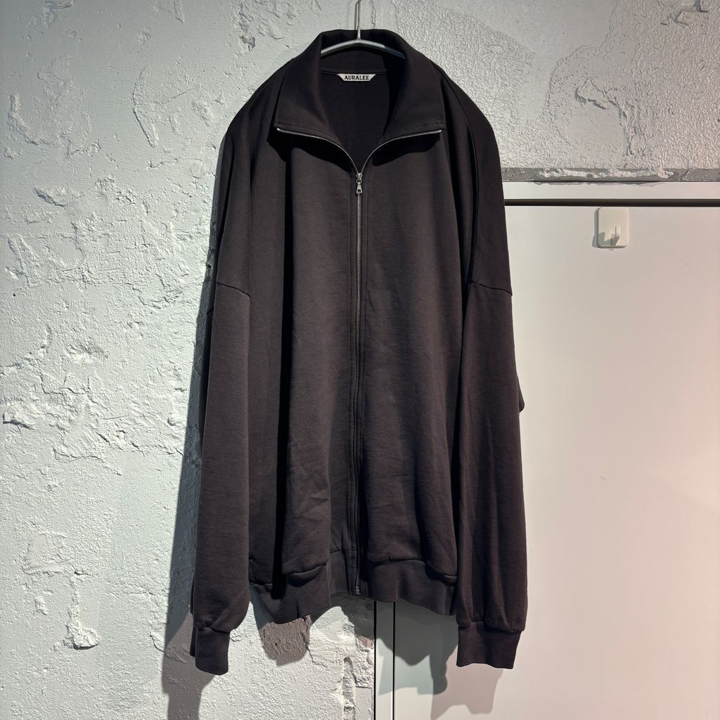 AURALEE オーラリー 24AW SUPER HIGH GAUDE SWEAT ZIP BLOUSON ジップ