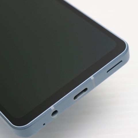 新品同様 SH-53C AQUOS sense7 ブルー DoCoMo スマホ SHARP 即日発送