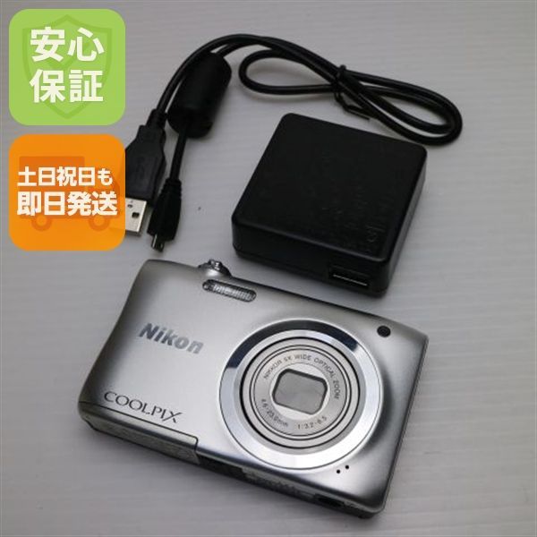 COOLPIX A100 シルバー コンデジ Nikon 本体 土日祝発送OK 05000