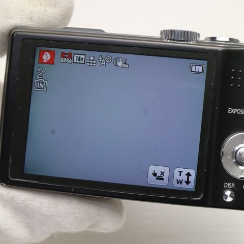 中古 DMC-TZ20 ブラック 即日発送 Panasonic LUMIX デジカメ 本体 土日