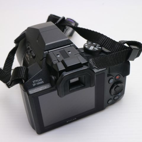 超 SP-100EE Eagle s Eye ブラック デジカメ OLYMPUS 本体 土日祝発送OK 05000