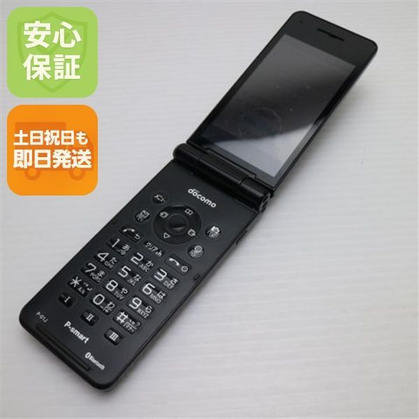 中古 P-01J P-smart ケータイ ブラック 即日発送 ガラケー DoCoMo