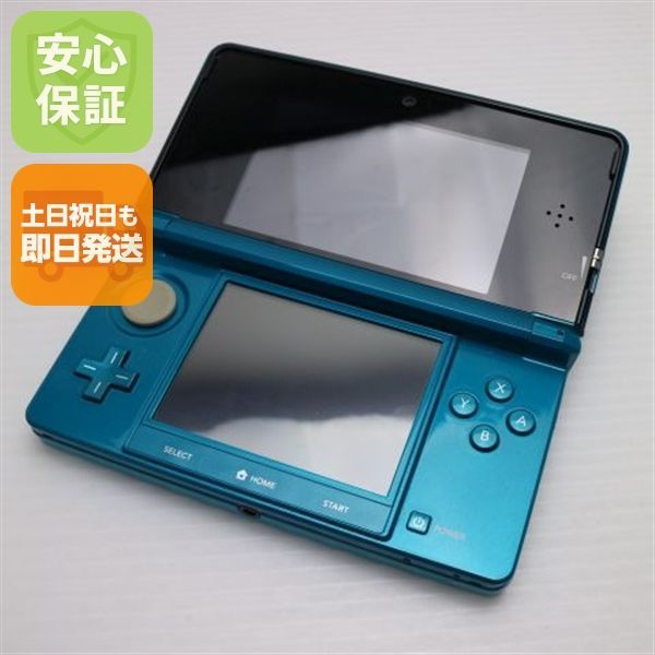ニンテンドー3DS アクアブルー game 任天堂 本体 土日祝発送OK 05000