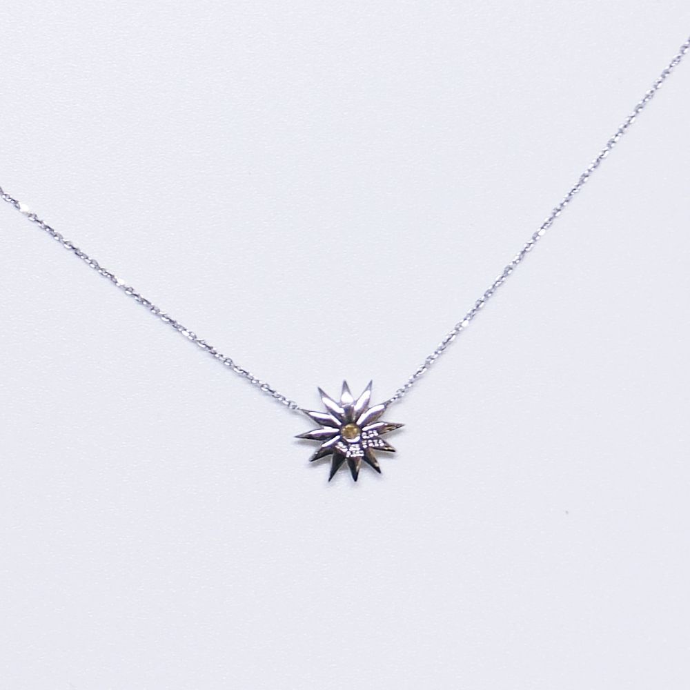 STAR JEWELRY【スタージュエリー】 サンバーストネックレス - メルカリ