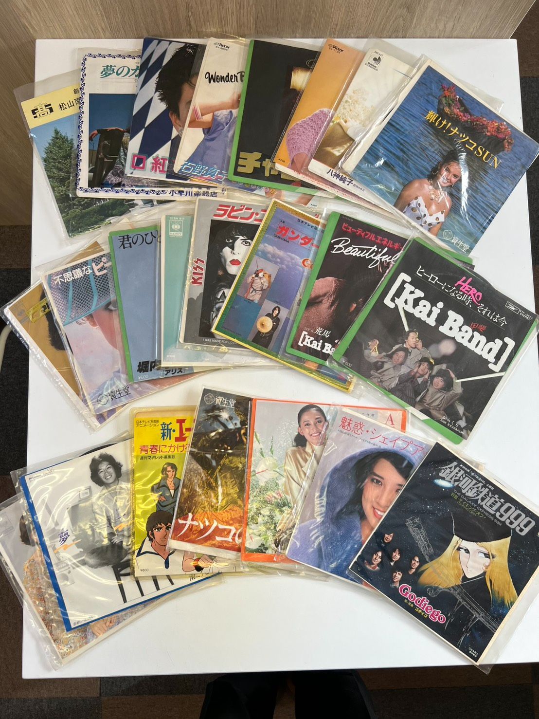 品 ゴダイゴ キャンディーズ 石野真子 アリス 松田聖子 他レコード23枚セット 音楽 EP レコード 現状品