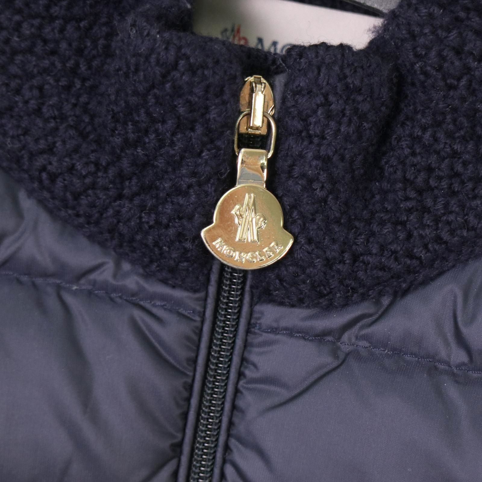 モンクレール ダウンニットコンビジャケット