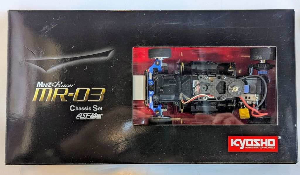 京商 MINI-Z Racer MR-03 TXレス シャシーセット ASF2.4GHz 32700