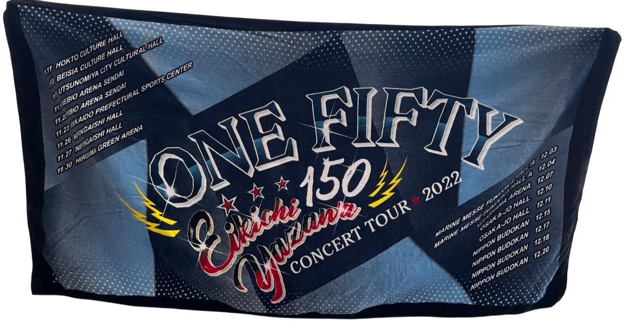 ONE FIFTY2022 YAZAWA ビーチタオル 矢沢永吉（EIKICHI YAZAWA） ONE FIFTY 2022 スペシャル ビーチタオル