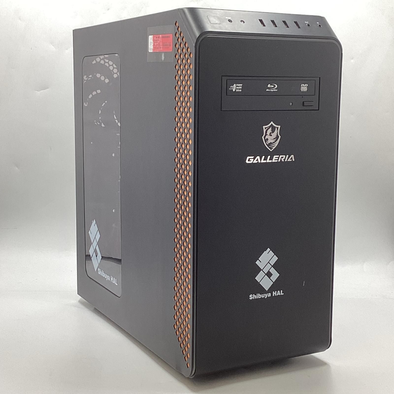 GALLERIA 渋谷ハル コラボモデル SHA7C-R36 i7-11700 64GB M.2 SSD 2TB HDD 1TB RTX 3060 動作 済 全額返金保証 最速発送