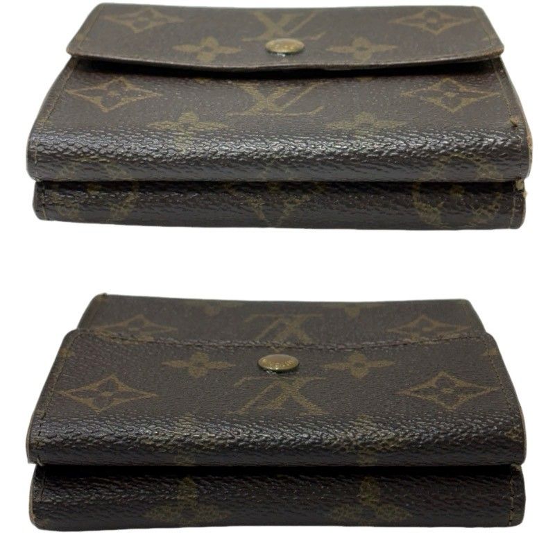  LOUIS VUITTON ルイヴィトン ポルトフォイユ エリーズ M 61654 ブラウン モノグラム 二つ折り財布 ユニセックス 二つ折り財布 折り財布