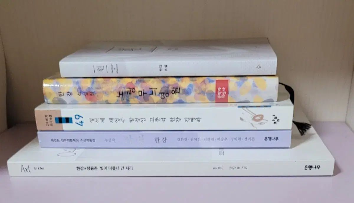 한강小説4巻と한강COVERメイプルストーリー