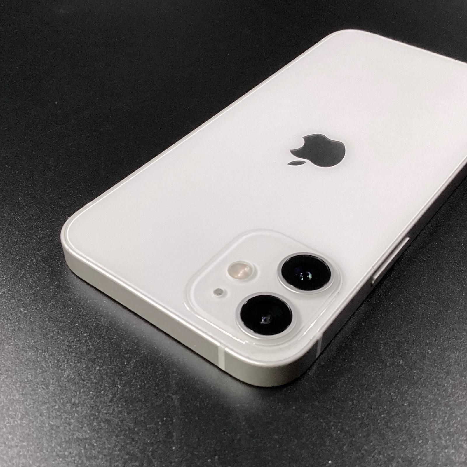 iPhone 12 mini 256GB ホワイト SIMフリー 白ロム 動作確認済 88