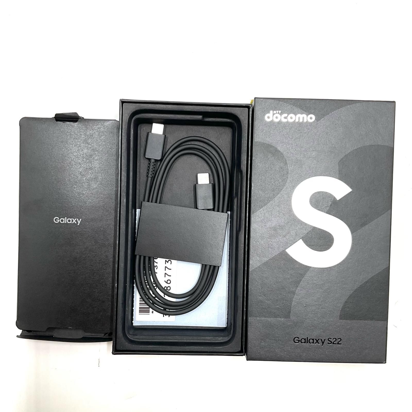 SAMSUNG Galaxy S22 256GB ファントムホワイト docomo SC-51C 動作確認