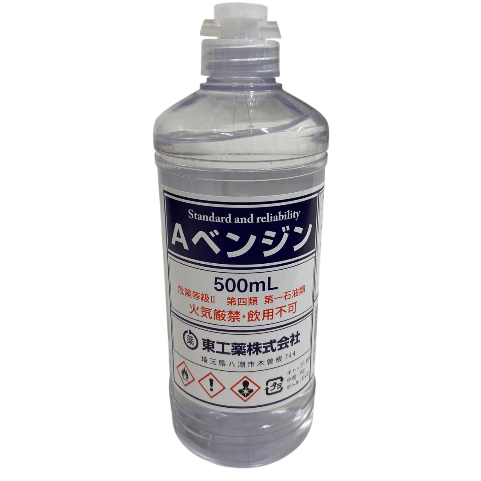 WJ114 トーヤク Aベンジン 丸ポリ 500ml 4961161114110