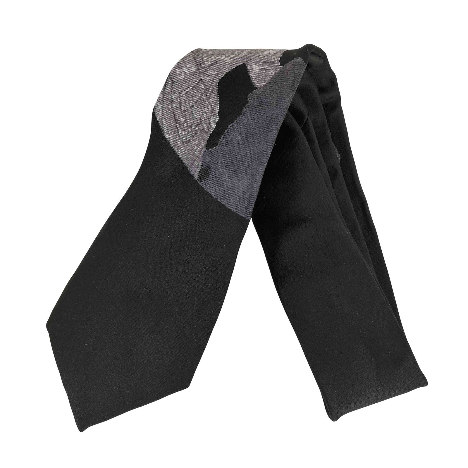 Yohji Yamamoto ヨウジヤマモト ネクタイ シルク ヨウジヤマモト 1輪の