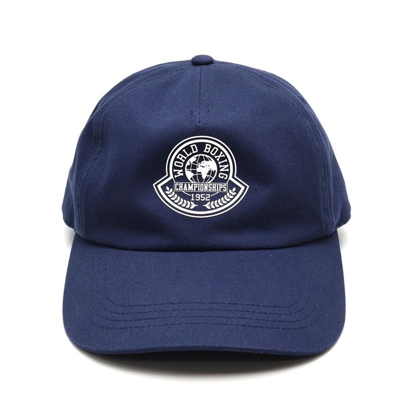 楠本質店 元住吉 モンクレール MONCLER ワールドボクシング ベースボールキャップ 帽子 ネイビー ユニセックス