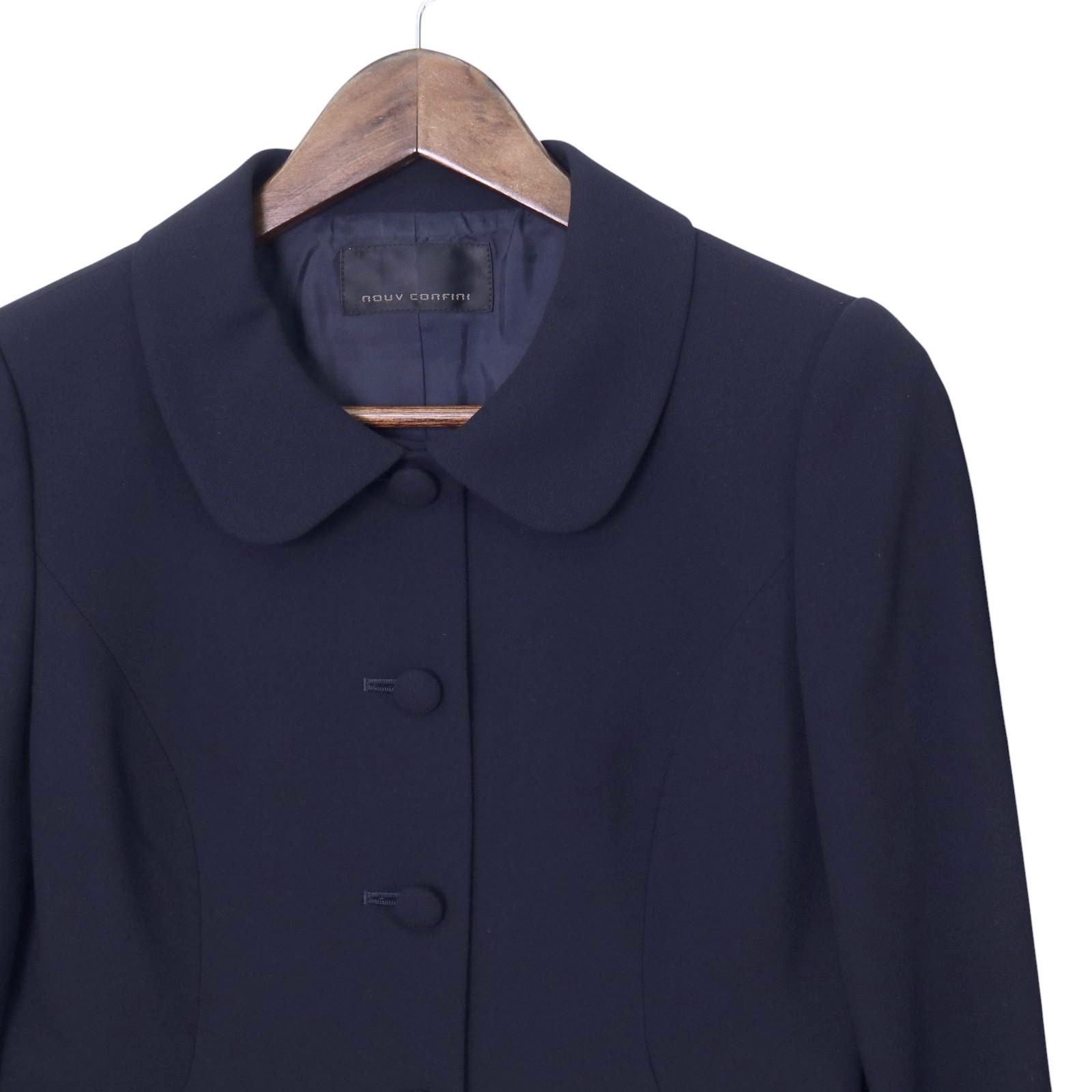 NOUV CONFINI / ヌーヴ コンフィニ 受験 スーツ nouv confini お受験スーツ 13号 ヌーヴコンフィニ XL 濃紺 レアサイズ13♡