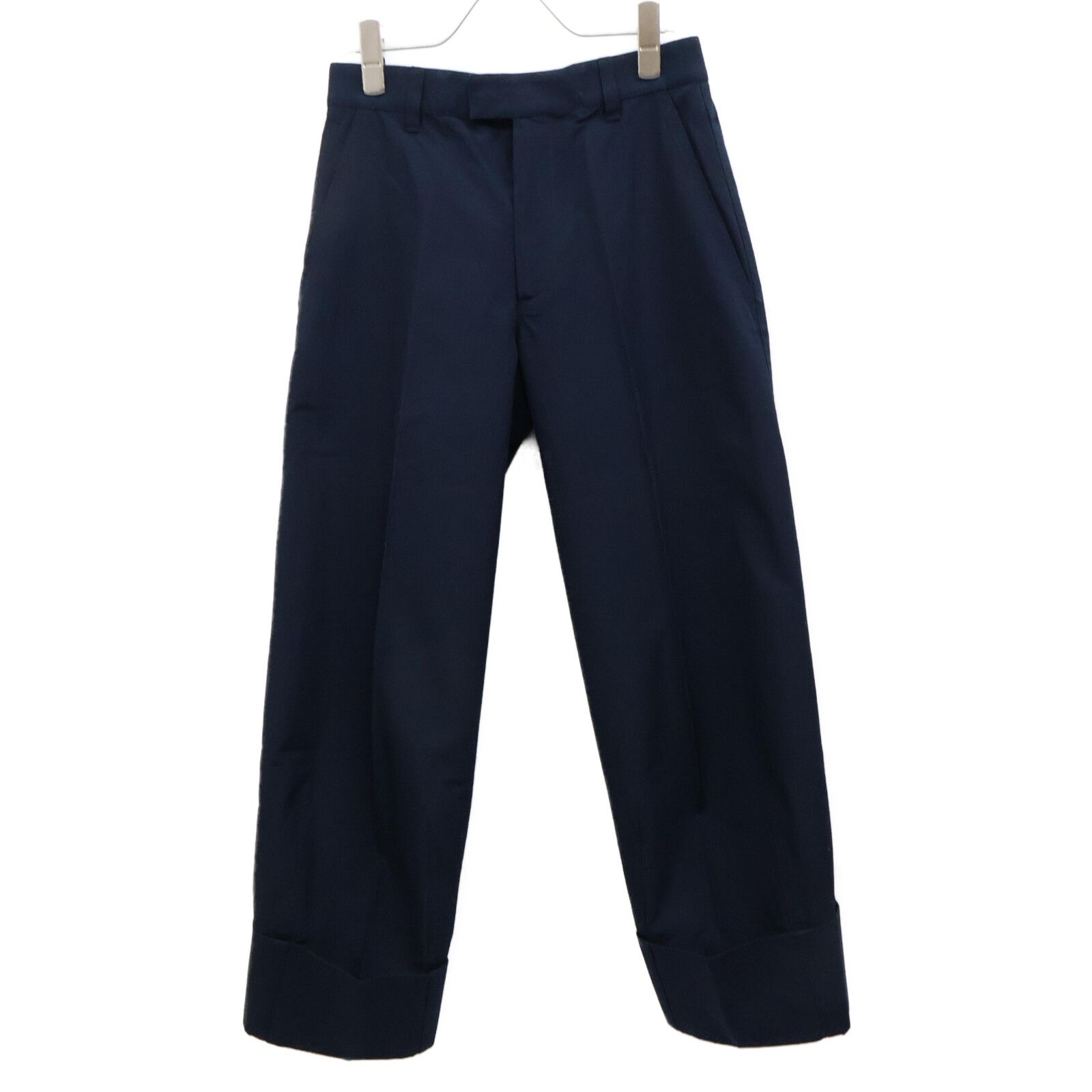 BOTTEGA VENETA ボッテガヴェネタ 22年製 743976 V2BL0 クロップドパンツ 34