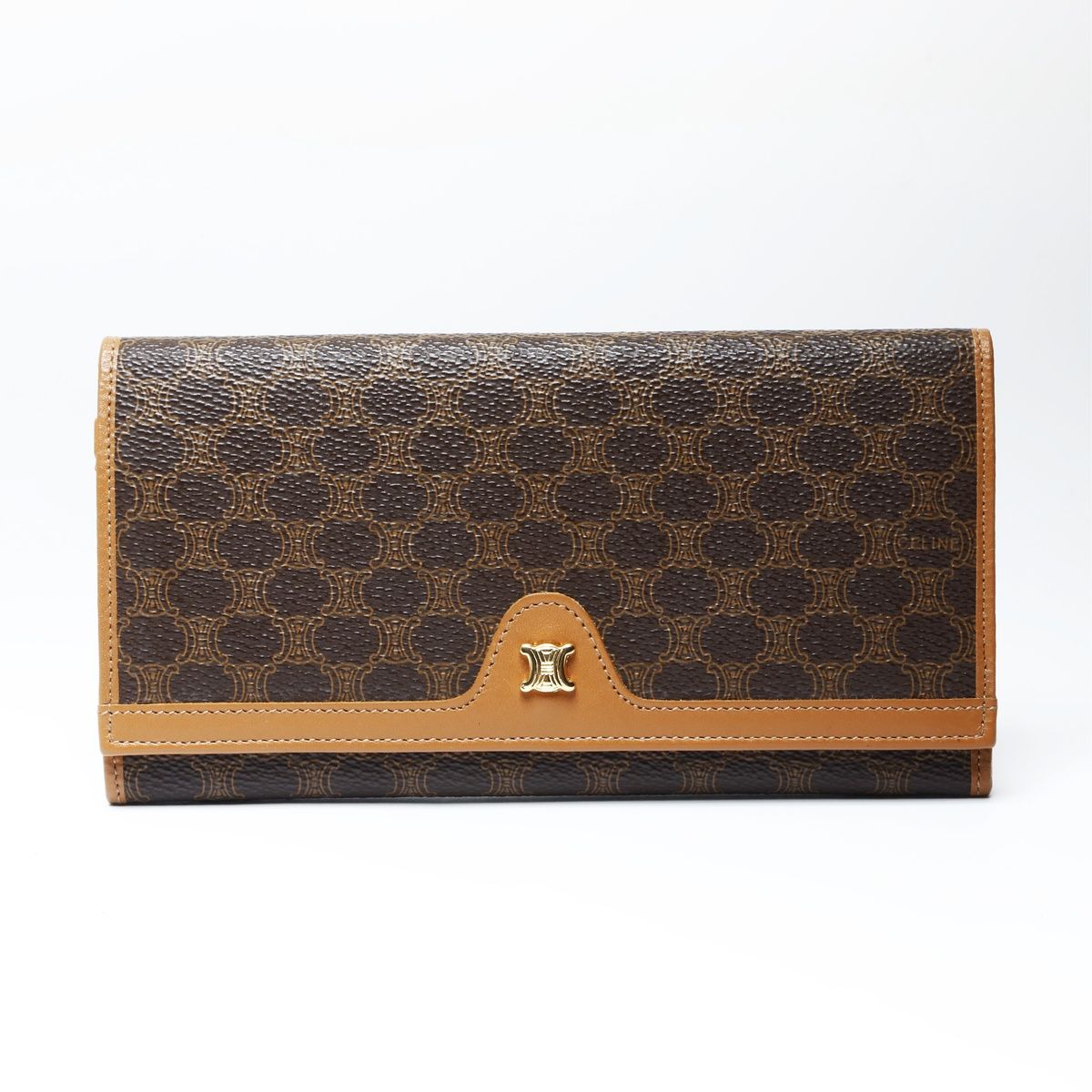 CELINE セリーヌ 長財布 PVC マカダム