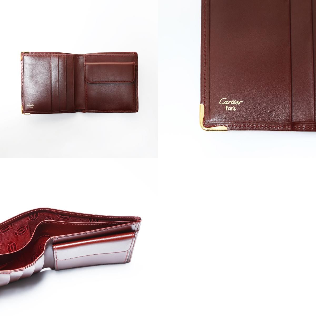 二つ折り財布 レザー