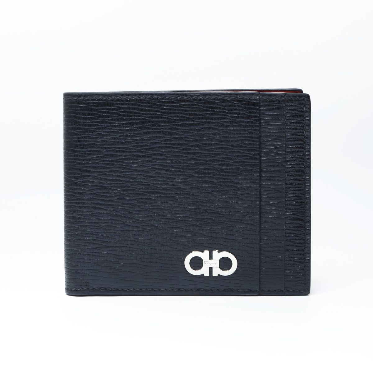 Salvatore Ferragamo サルヴァトーレフェラガモ 二つ折り財布 レザー ガンチーニ