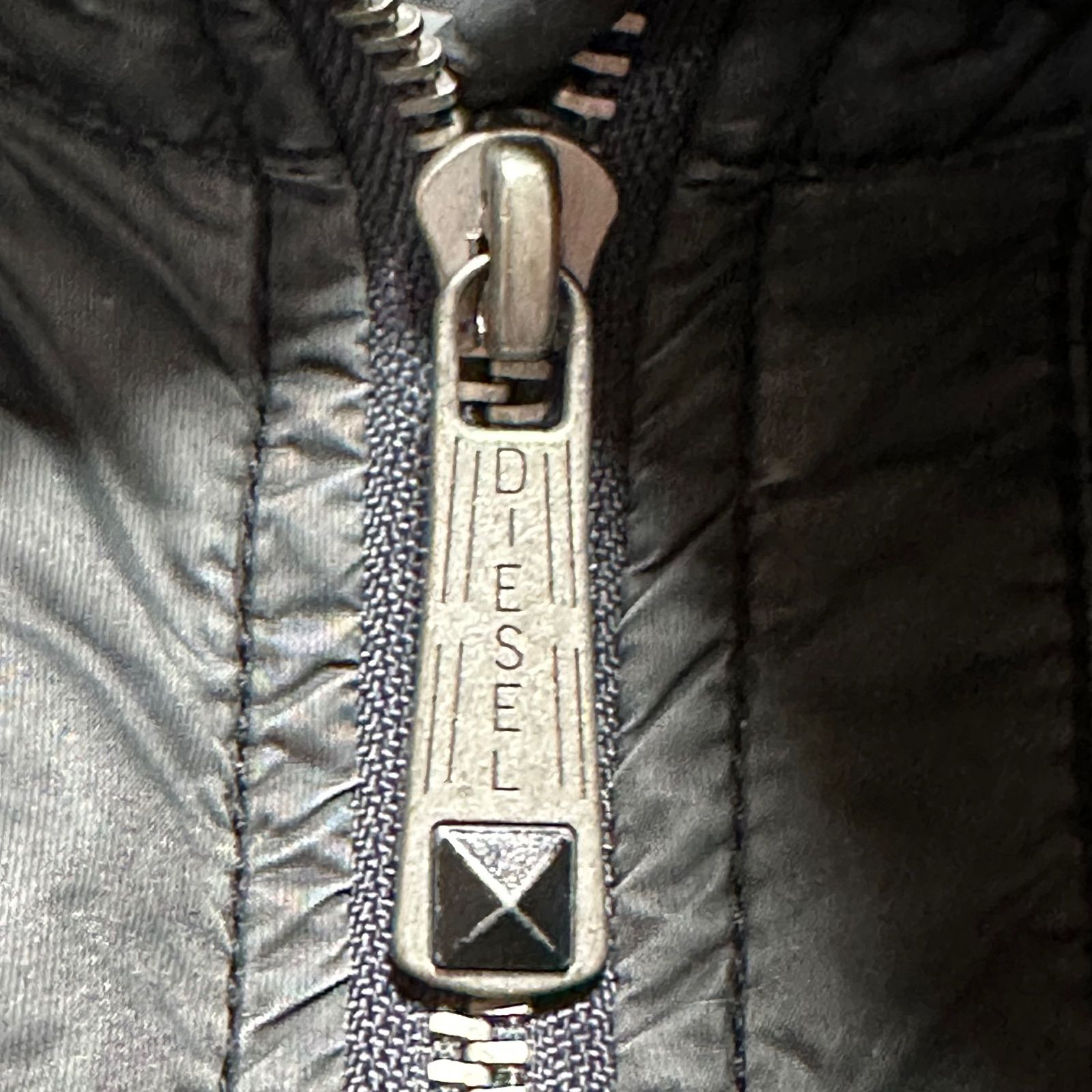 DIESEL ディーゼル ジャケット Sサイズ Y2K ダメージ加工 ステッチ 