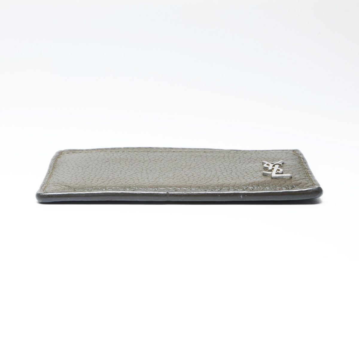  YVES SAINT LAURENT イヴ サンローラン カードケース ロゴ レザー その他 小物