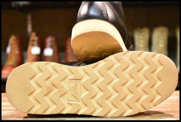 6.5E 犬タグ レッドウィング 8179 アイリッシュセッター 黒 ブラッククローム モックトゥ 編み上げ ブーツ redwing HOPESMORE FJ493 ODELLYA_COM