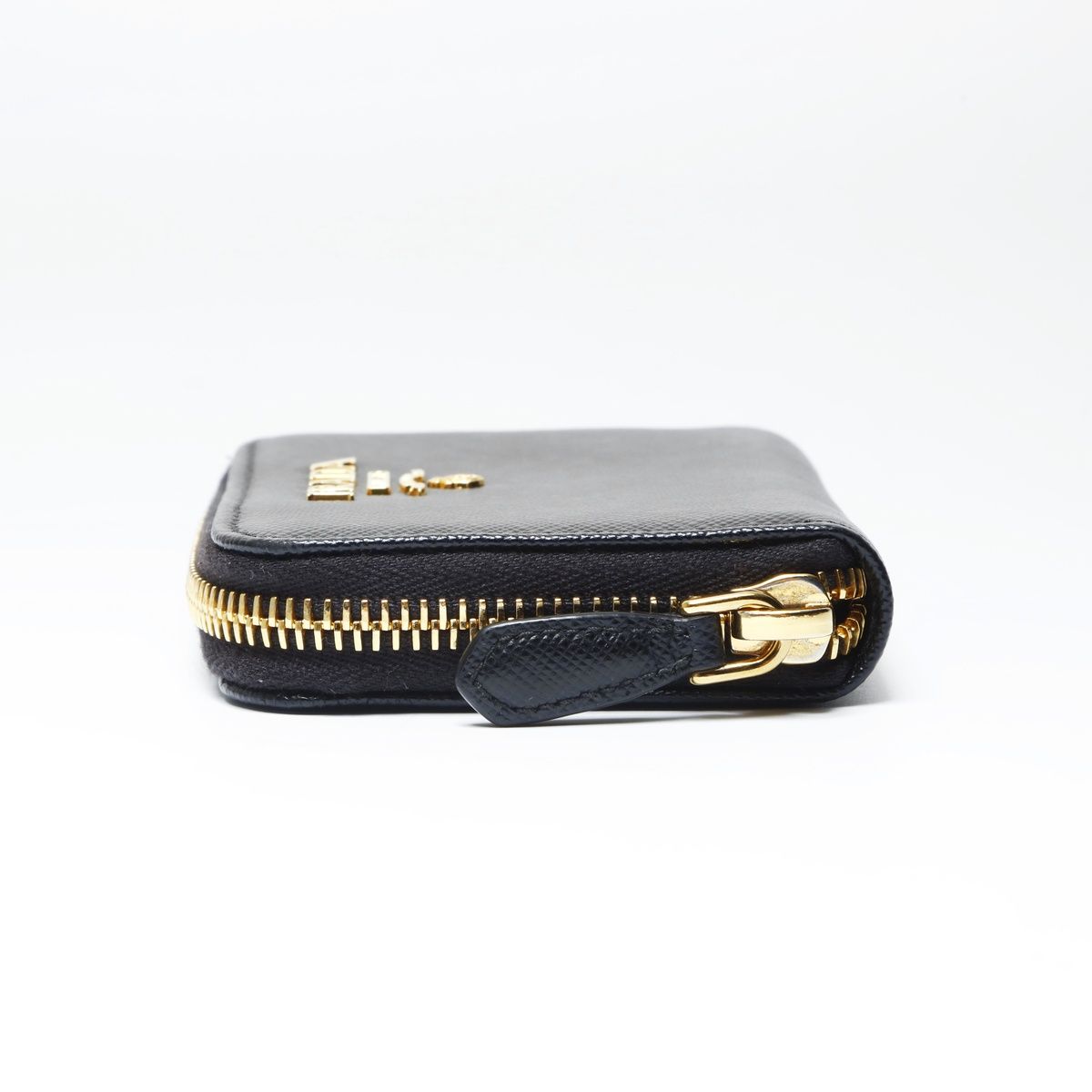  PRADA プラダ コインケース サフィアーノ レザー ラウンドジップ コンパクト ウォレット その他 小物