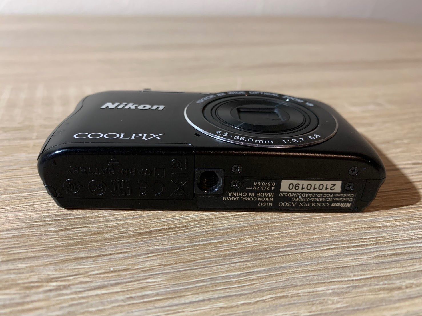 6507 Nikon COOLPIX A300 ブラック デジカメ - メルカリ