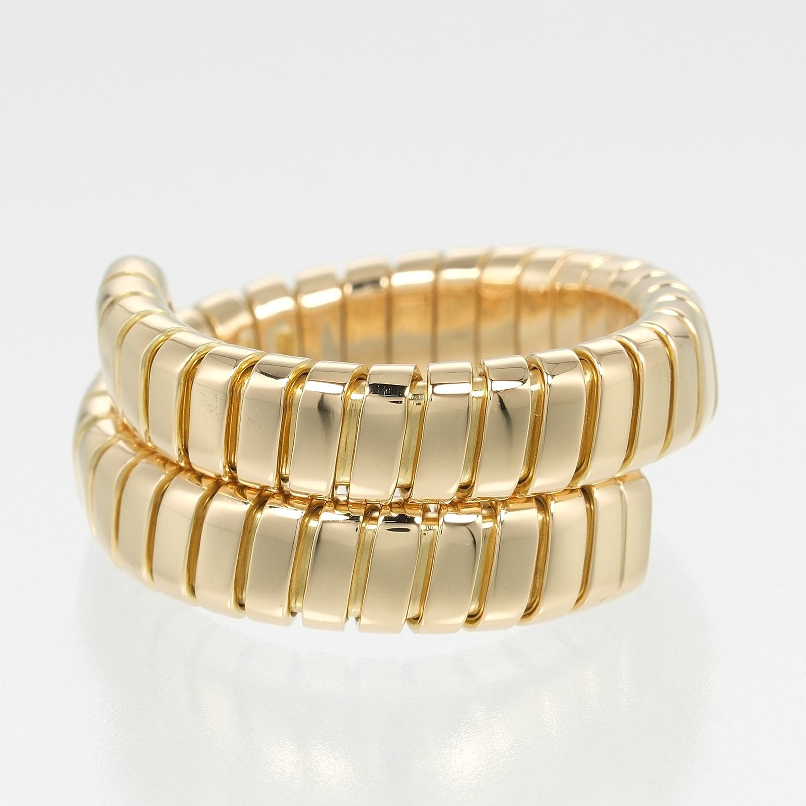 【最安値！】BVLGARI ブルガリ　トゥボガス　リング　K18 即発送！ 最安値！】BVLGARI ブルガリトゥボガスリングK18 即発送！