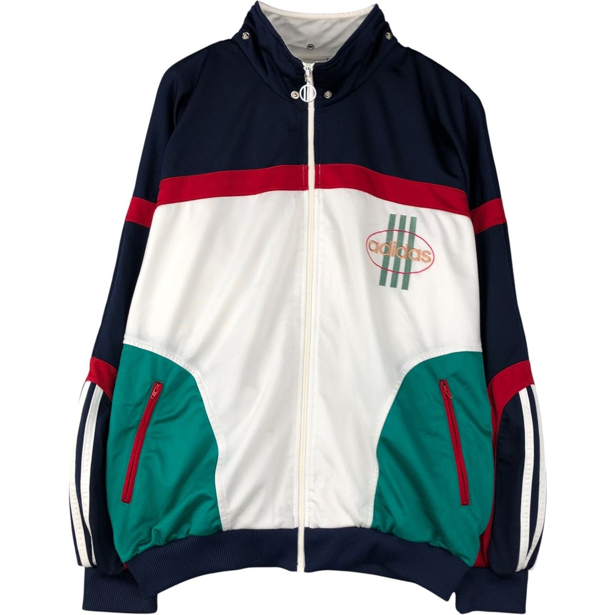 古着 80年代 アディダス adidas ジャージ トラックジャケット メンズL 