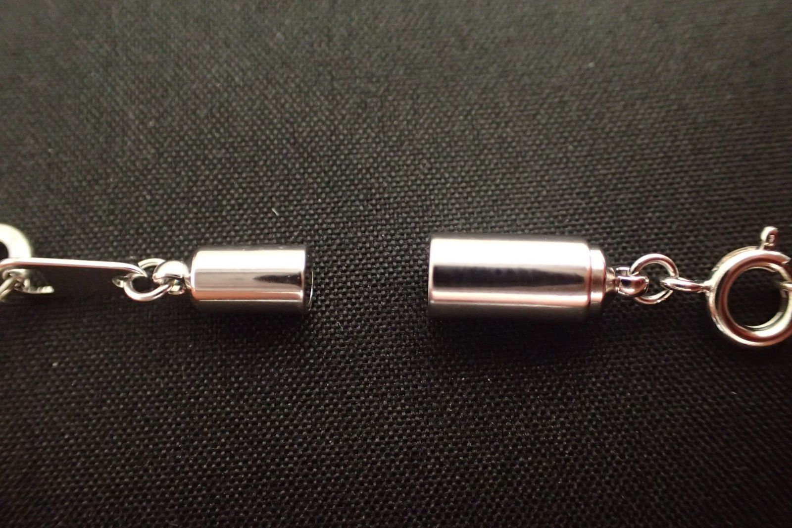 数量 シルバー ゴールド 簡単装着 入り 筒型 ヒキワ プレート付 真鍮製 脱着式 マグネットクラスプ