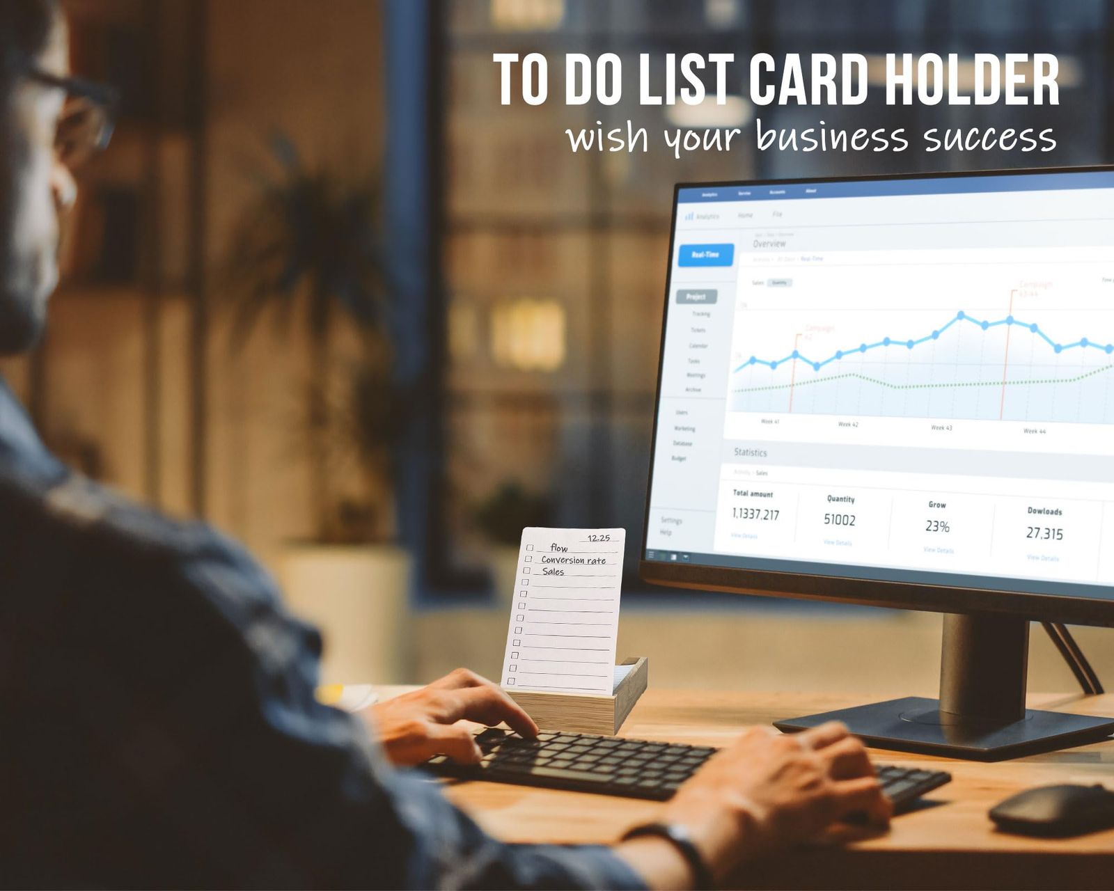 Daily To Doリストプランナー 2パック デイリーToDoチェックリストカード バンブースタンド To Doカード100枚 生産性システムプランナー ノートブック 仕事用 オフィス ボックス2個 カード100枚入り WWW_OPDRERGINERDOGAN_COM
