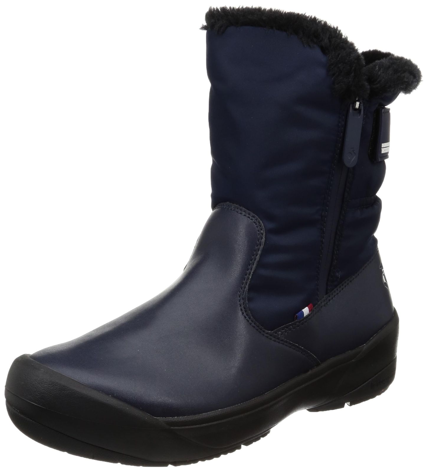 ルコックスポルティフ ブーツ ウインターブーツ ラルシユⅢ 降雪 アイスバーン 防滑 浸透高防水 発熱 蓄熱 消臭 レディース ダークネイビー 23.0 cm