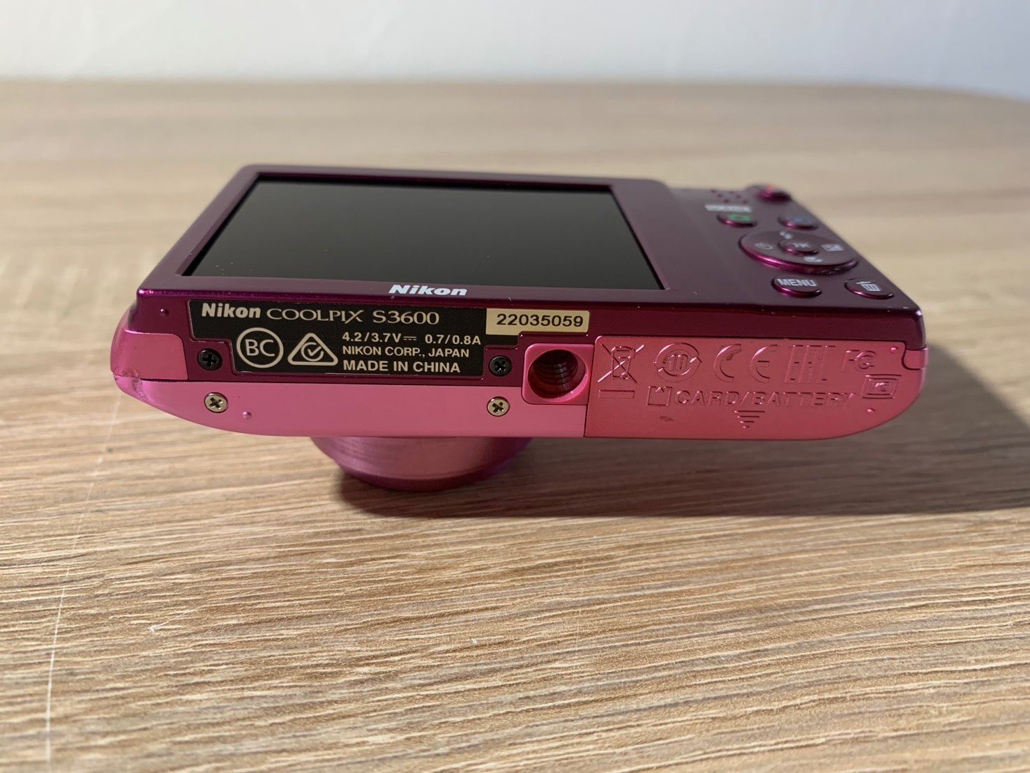 美品 Nikon COOLPIX S3600 ピンク　デジカメ　クールピクス Amazon | Nikon デジタルカメラ COOLPIX S3600 8倍ズーム 2005万画素