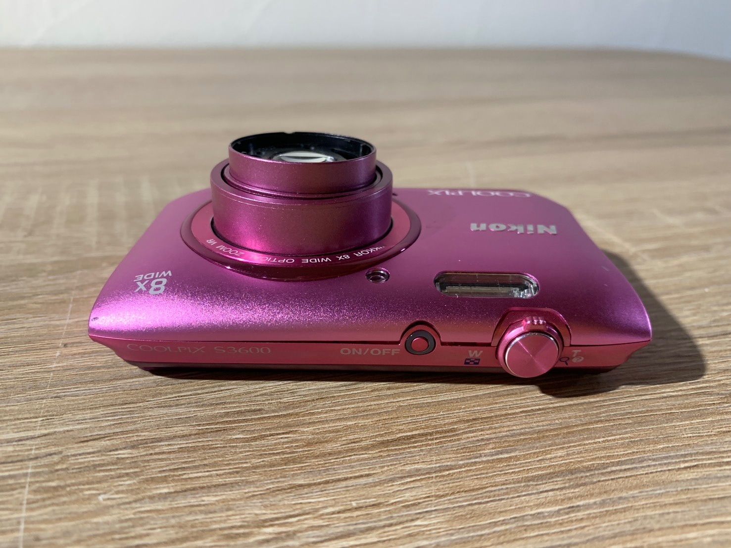 【美品】Nikon COOLPIX S3600 ピンク　ニコン　外箱付属品付き 美品】Nikon COOLPIX S3600 ピンク ニコン 外箱付属品付き 美品】Nikon