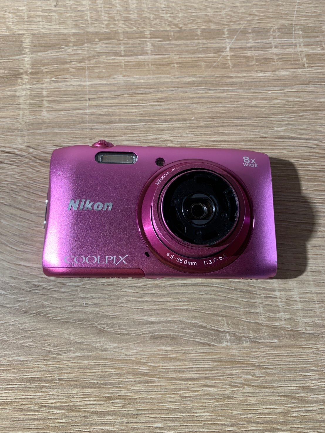 6509 Nikon COOLPIX S3600 ピンク デジカメ - メルカリ