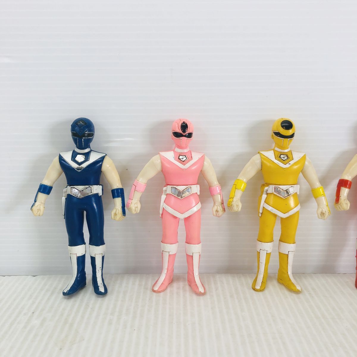 光戦隊 マスクマン ソフビ まとめ レトロ 昭和 - メルカリ