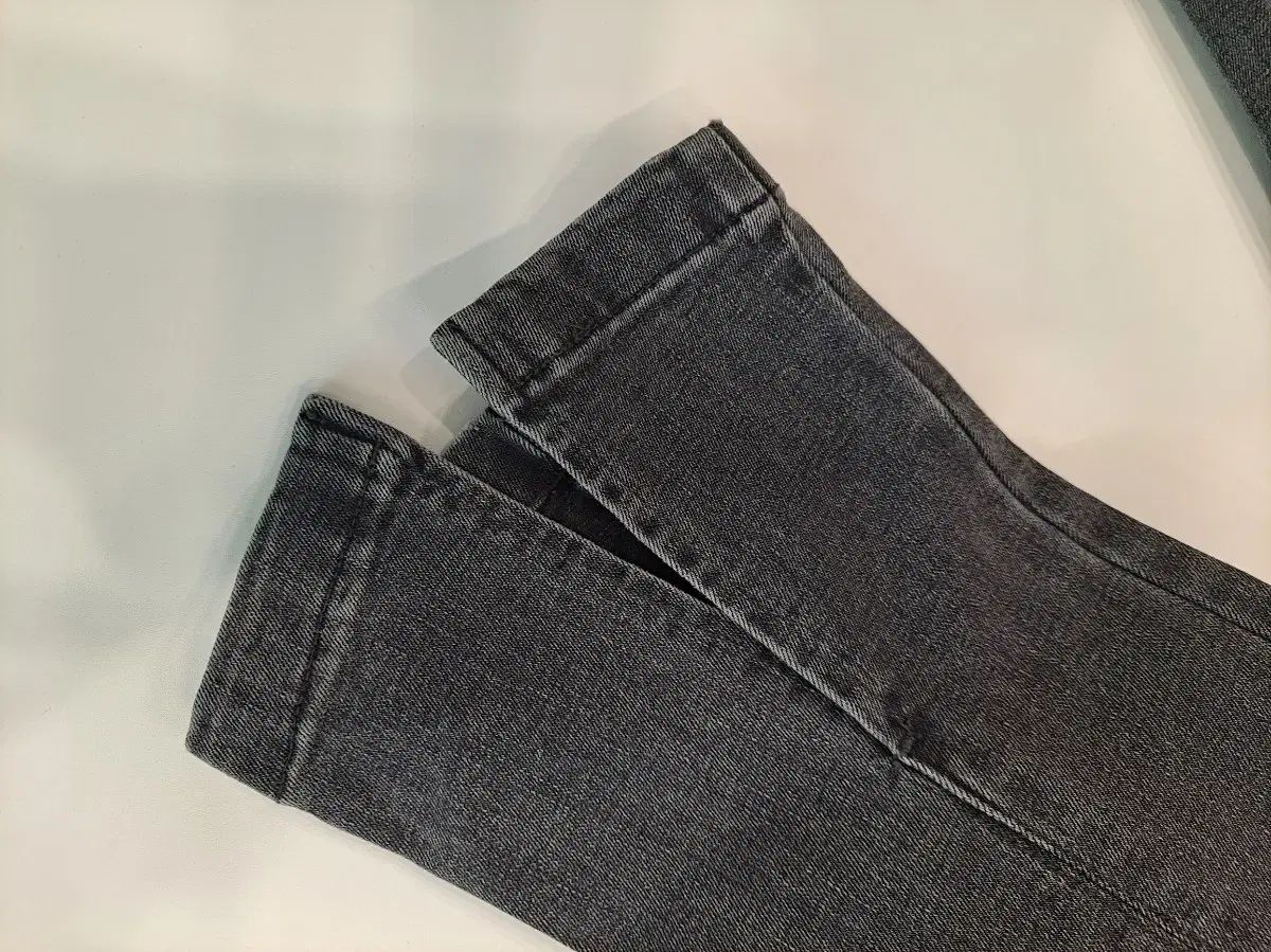  SYSTEM スプリット ブラック デニム パンツ その他 デニム ジーンズ