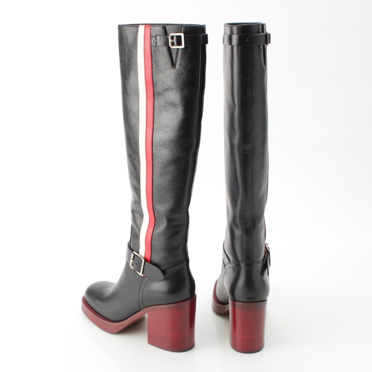 ディオール バックル レザー ロングブーツ 35 1/2 ヴィンテージ 中古 1706399_23043137_k3.jpg