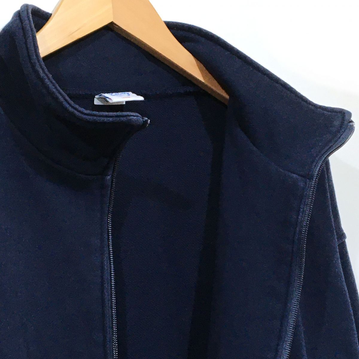 Keboz ネイビー ジャケット KEBOZ ケボズ ジップアップジャケット メンズL ネイビー ※中古 【津山