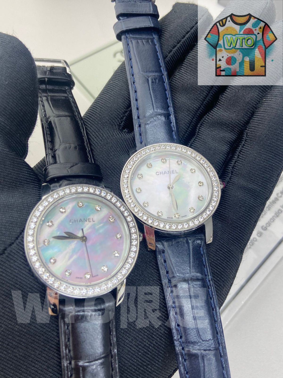 今日 Chanel シャネル ベゼルに手作業でスワロフスキークリスタルを埋め込むことを特徴とする