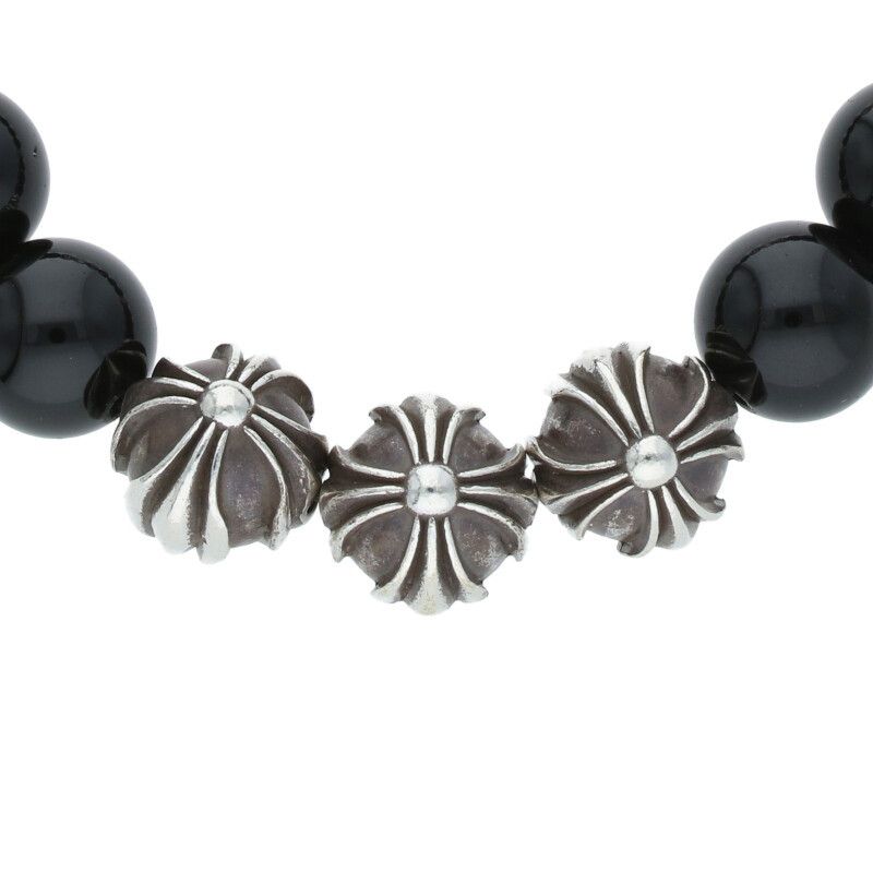 クロムハーツ 10mm BEAD/10mmビーズブレス BEAD10mmブラックトルマリン