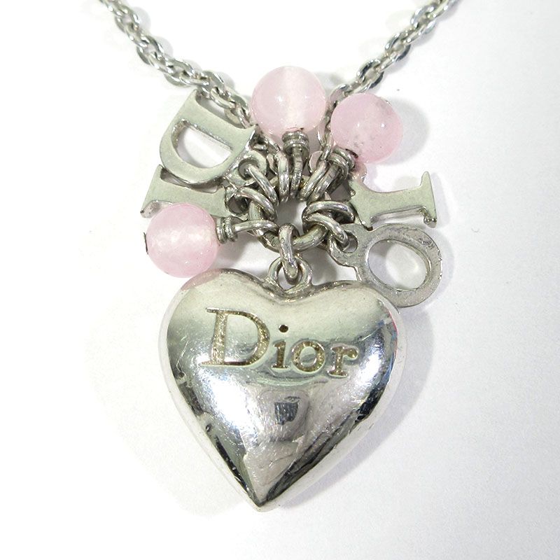 Dior ハートチャーム ブレスレット 三重本店】 中古 Christian Dior | クリスチャンディオール ロゴハート