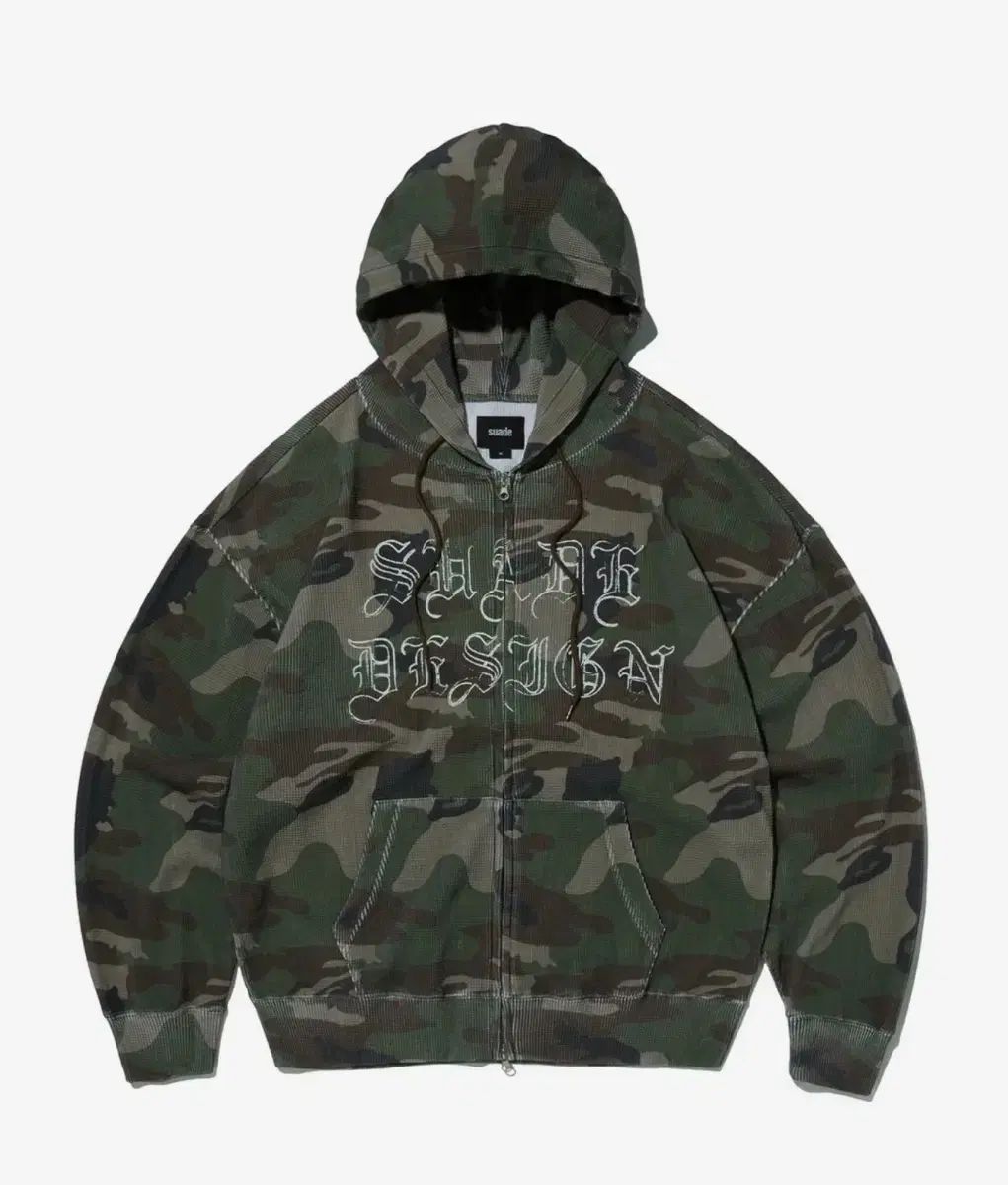 スウェード カモフラ WHO ジップアップ