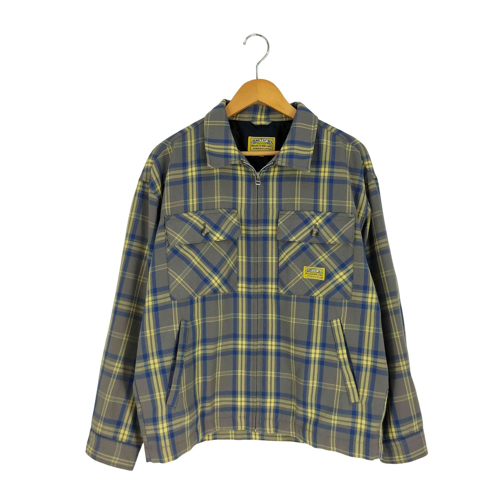 スミス SMITH'S マルチカラー チェック柄 ジップブルゾン メンズ JPN