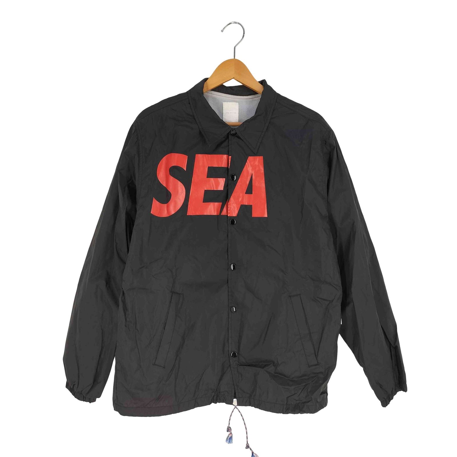 ウィンダンシー WIND AND SEA ロゴ コーチジャケット メンズ JPN：M