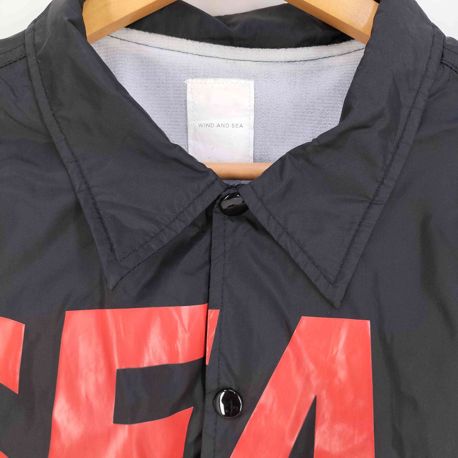 ウィンダンシー WIND AND SEA ロゴ コーチジャケット メンズ JPN：M